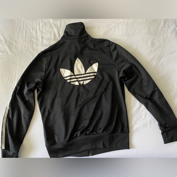 Original Adidas Superstar zip-up, black, size L youth, excellent condition - Picture 4 of 5